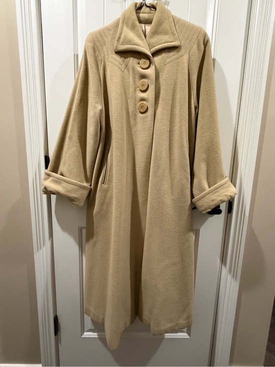 Jackets & Blazers - Vintage 1950’s-1960’s Women’s Imported Cashmere and Lambs Wool Long Coat